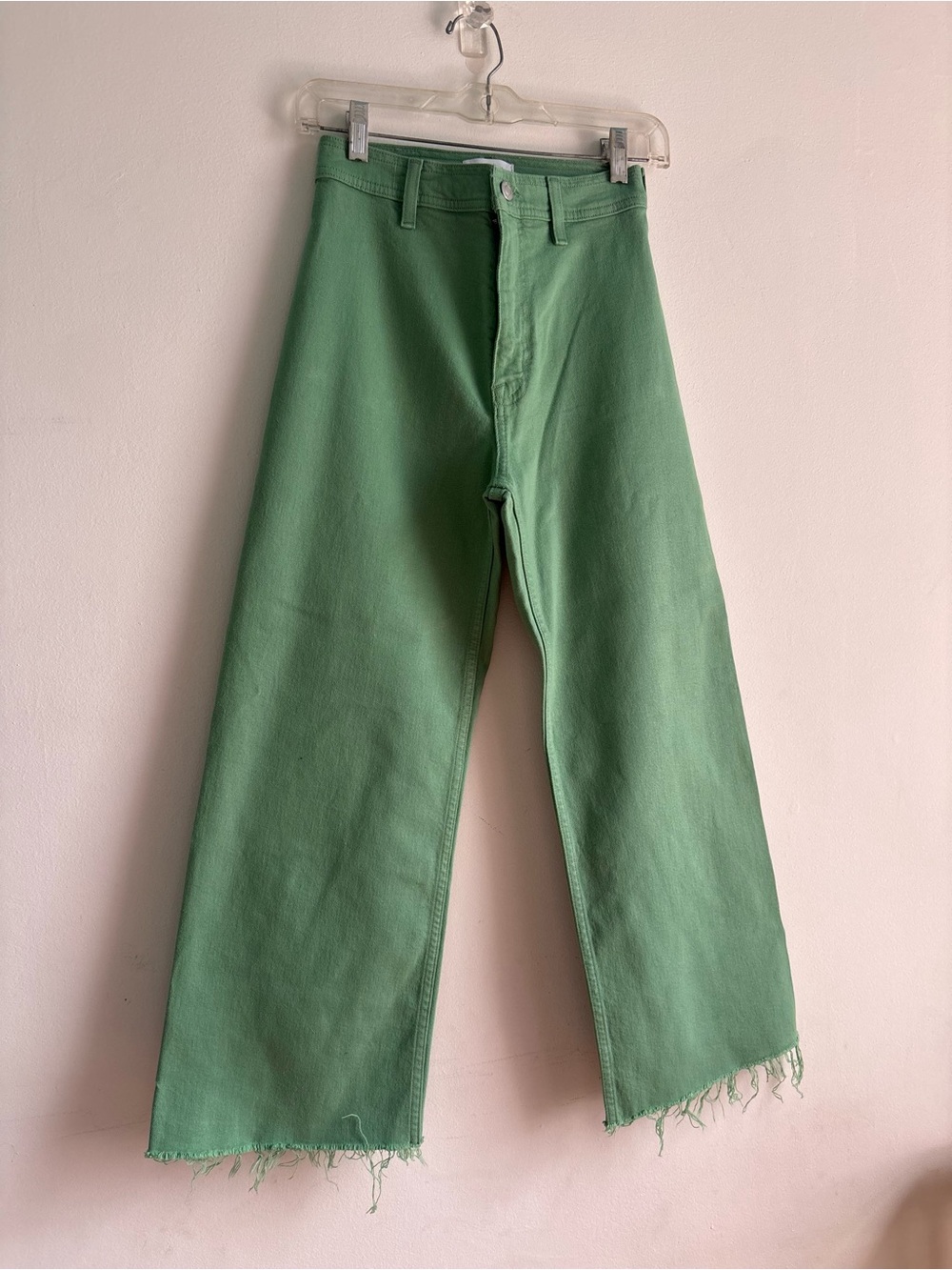 pistola Green High-Rise Bootcut Jeans